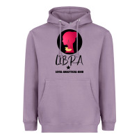 Lavender Libra Zodiac Sign Horoscope Birth Gift Girl Heavyweight Hoodie - Bettercallsaul