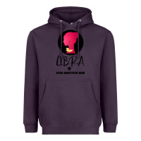 Plum Libra Zodiac Sign Horoscope Birth Gift Girl Heavyweight Hoodie - Bettercallsaul