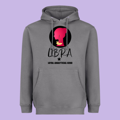 Libra Zodiac Sign Horoscope Birth Gift Girl Heavyweight Hoodie Designed By Bettercallsaul