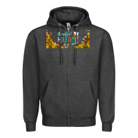 Charcoal Heather thankful nurse fall libbey glass Zipper Hoodie - BundleAndBundleShop
