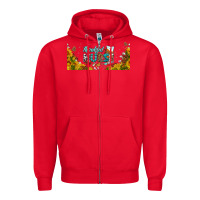 Red thankful nurse fall libbey glass Zipper Hoodie - BundleAndBundleShop