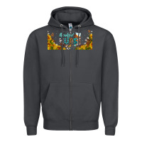 Smoke thankful nurse fall libbey glass Zipper Hoodie - BundleAndBundleShop