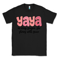 Black yaya in every season, she shines with grace Classic Tee - MaliasSmallBusiness