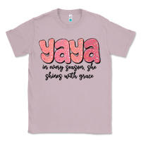 Lilac yaya in every season, she shines with grace Classic Tee - MaliasSmallBusiness