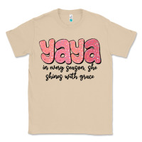 Mushroom yaya in every season, she shines with grace Classic Tee - MaliasSmallBusiness