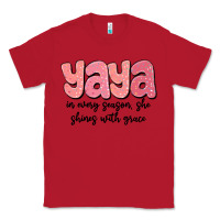 Yaya In Every Season, She Shines With Grace Classic Tee | Teevron