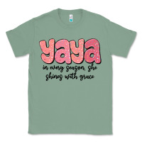 Sage yaya in every season, she shines with grace Classic Tee - MaliasSmallBusiness