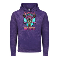 Cloud Purple blame it all on my roots white Vintage Hoodie - JahusDesignShop