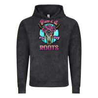 Vintage Black blame it all on my roots white Vintage Hoodie - JahusDesignShop