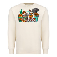 Sandshell Basketball coffee cups Premium Sweatshirt - NancyCooperArtShop