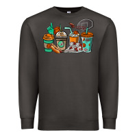 Smoke Basketball coffee cups Premium Sweatshirt - NancyCooperArtShop
