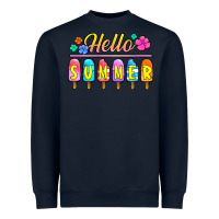 Navy hello summer popsicles Heavyweight Sweatshirt - Jasminsmagicworld