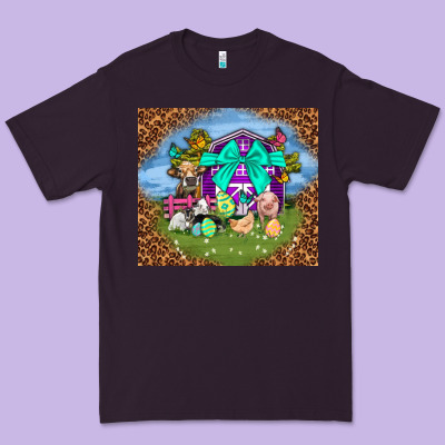 Farm Animal Easter Tumbler Easter Day Premium Tee Designed By Neo Western