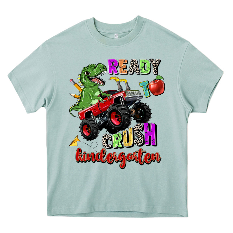Ready To Crush Kindergarten Heavy Core Tee by Zillion Design Studio | Teevron