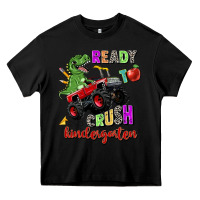 Black ready to crush kindergarten Heavy Core Tee - Zillion Design Studio