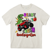 Cream ready to crush kindergarten Heavy Core Tee - Zillion Design Studio