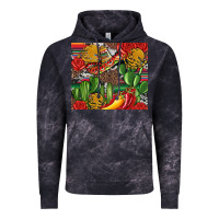 Cloud Black mexican cacti Vintage Hoodie - Artiststas