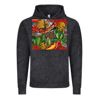 Vintage Black mexican cacti Vintage Hoodie - Artiststas