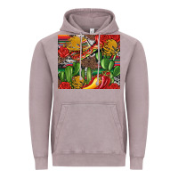 Vintage Zinc mexican cacti Vintage Hoodie - Artiststas