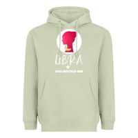 Matcha Libra Zodiac Sign Horoscope Birth Gift Girl Heavyweight Hoodie - Bettercallsaul