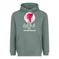 Sage Libra Zodiac Sign Horoscope Birth Gift Girl Heavyweight Hoodie - Bettercallsaul