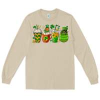 Mushroom st. patricks day coffee cups Long Sleeve Tee - MaliasSmallBusiness