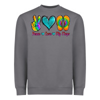 Storm peace love flips flops Heavyweight Sweatshirt - Jasminsmagicworld