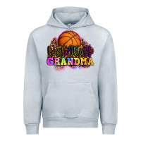 Heather Grey basketball grandma Urban Hoodie - OliviaCreatesArt