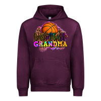Mauve Wine basketball grandma Urban Hoodie - OliviaCreatesArt