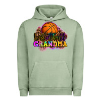 Pigment Oil Green basketball grandma Urban Hoodie - OliviaCreatesArt