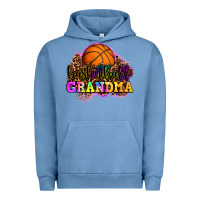 Pigment Pebble Blue basketball grandma Urban Hoodie - OliviaCreatesArt