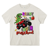 Cream ready to crush preschool Heavy Core Tee - Zillion Design Studio
