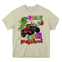 Mossy ready to crush preschool Heavy Core Tee - Zillion Design Studio
