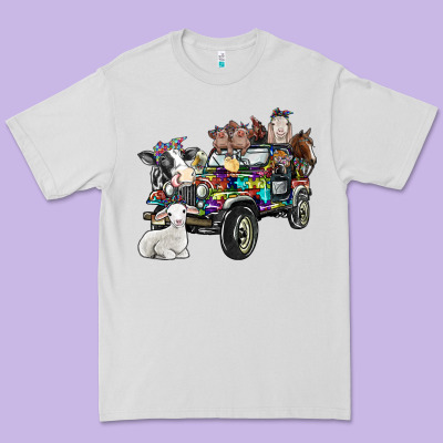 Farm Life Premium Tee Designed By Sublimationcraftshop