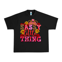 Black sassy little thing with crown Urban Heavy Tee - AdoDesignShop