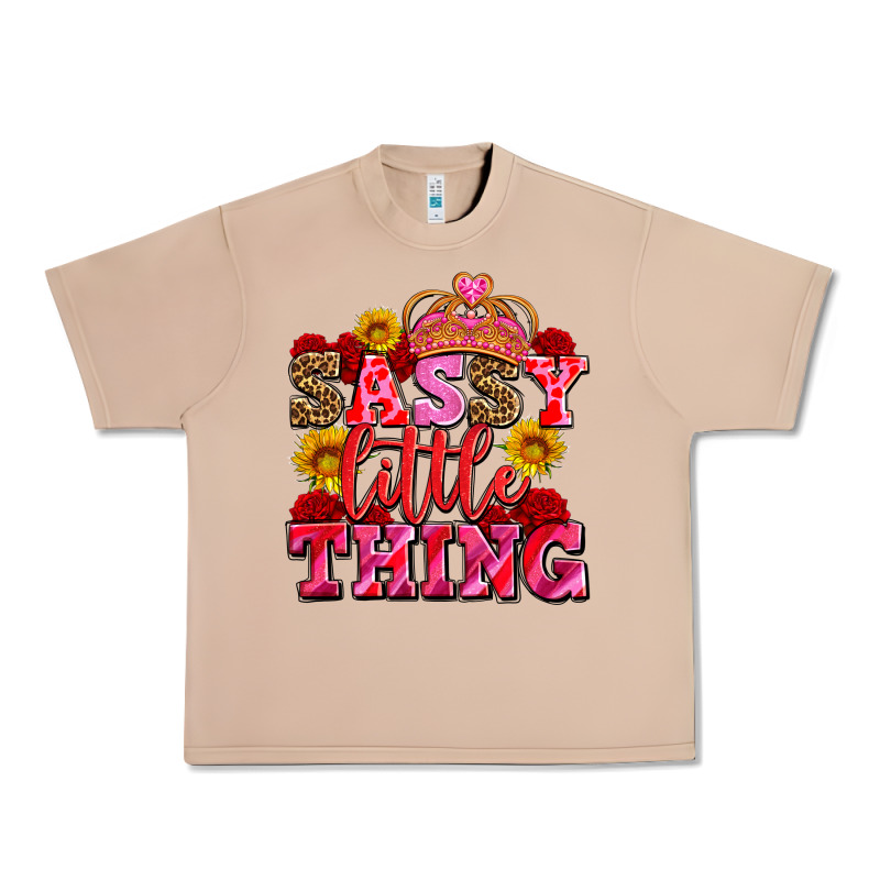 Sassy Little Thing With Crown Urban Heavy Tee by AdoDesignShop | Teevron