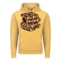 Vintage Mustard nut and chocolate Vintage Hoodie - AdoDesignShop