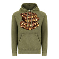 Vintage Olive nut and chocolate Vintage Hoodie - AdoDesignShop
