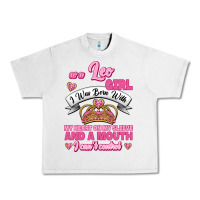 Lunar Rock As A Leo Girl I Was Born With My Heart On My Sleeve And A Mouth Urban Heavy Tee - Jasminsmagicworld