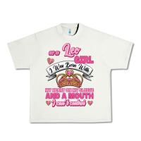 Pistachio As A Leo Girl I Was Born With My Heart On My Sleeve And A Mouth Urban Heavy Tee - Jasminsmagicworld