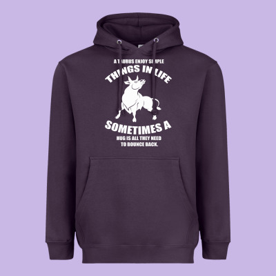 Taurus Horoscope Heavyweight Hoodie Designed By Bettercallsaul