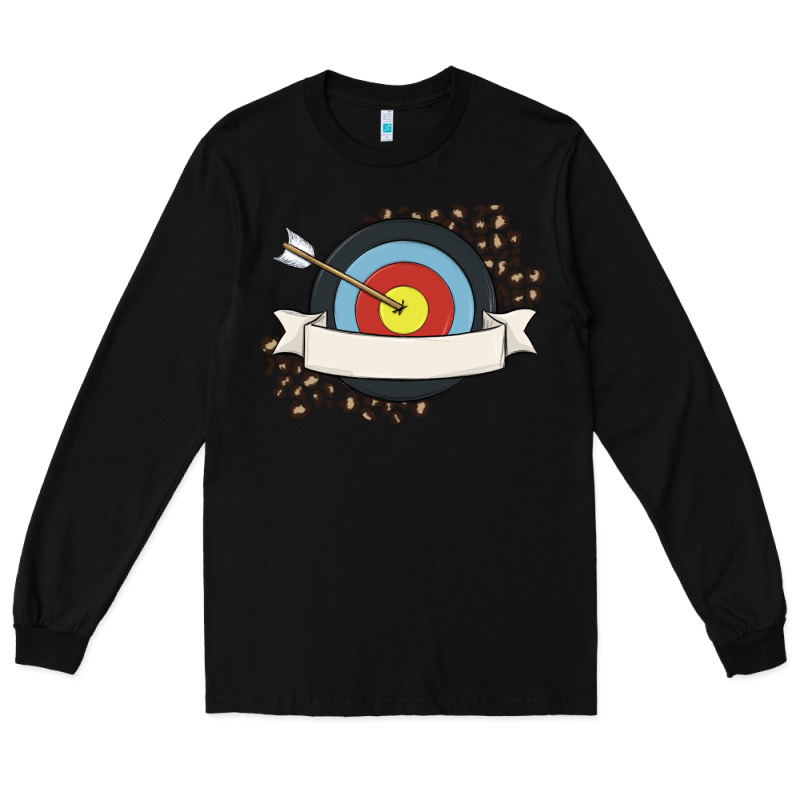 Custom Name Archery Long Sleeve Tee by MaliasSmallBusiness | Teevron