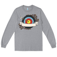 Heather Grey custom name archery Long Sleeve Tee - MaliasSmallBusiness