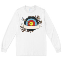 White custom name archery Long Sleeve Tee - MaliasSmallBusiness