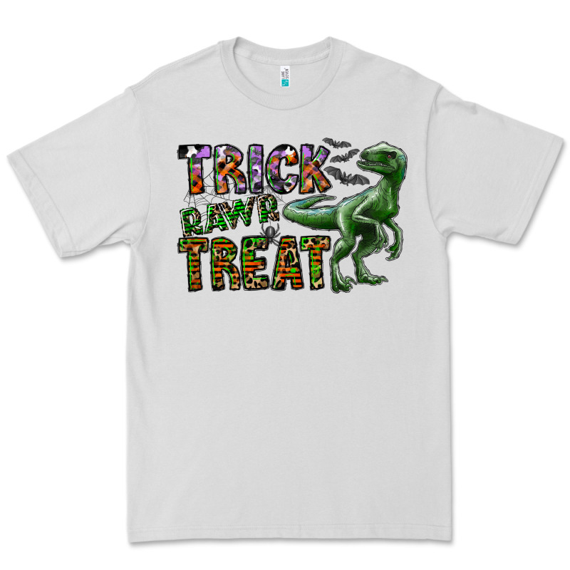 Trick Rawr Treat Premium Tee by CowhideDigitalArt | Teevron