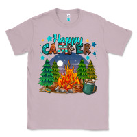 Lilac happy camper Classic Tee - MaliasSmallBusiness
