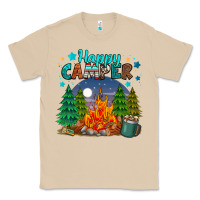 Mushroom happy camper Classic Tee - MaliasSmallBusiness