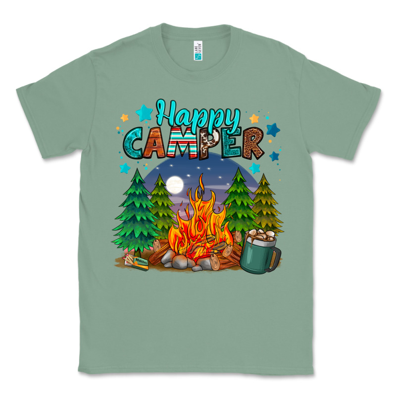 Happy Camper Classic Tee by MaliasSmallBusiness | Teevron