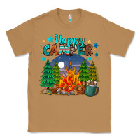 Toasted Coconut happy camper Classic Tee - MaliasSmallBusiness