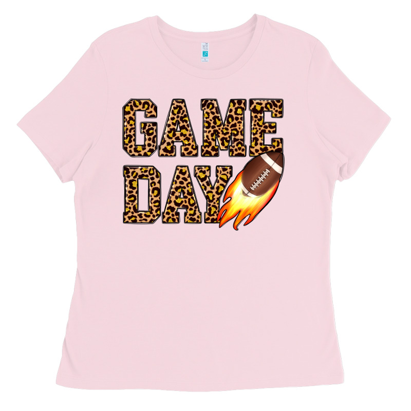 Game Day Football Ladies Tee by JahusDesignShop | Teevron